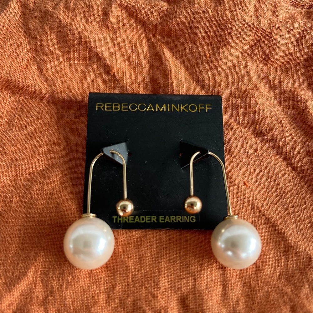 NWT Rebecca Minkoff Threader Earrings